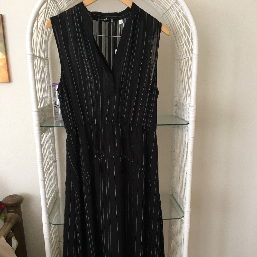 Vince - black dress - new